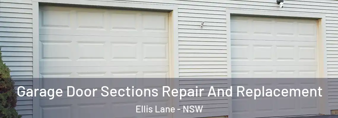 Garage Door Sections Repair And Replacement Ellis Lane - NSW