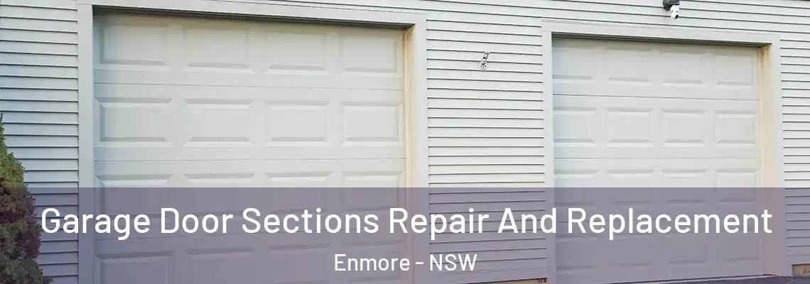 Garage Door Sections Repair And Replacement Enmore - NSW