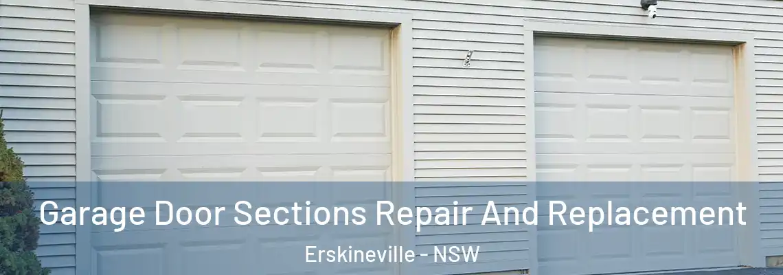 Garage Door Sections Repair And Replacement Erskineville - NSW