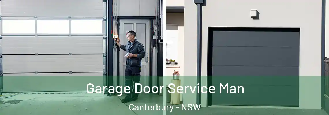 Garage Door Service Man Canterbury - NSW