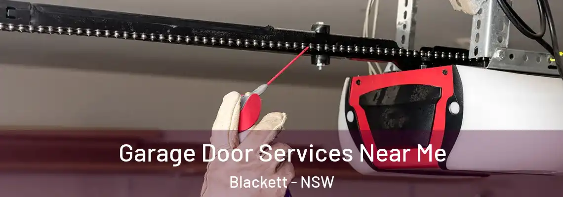 Garage Door Services Near Me Blackett - NSW