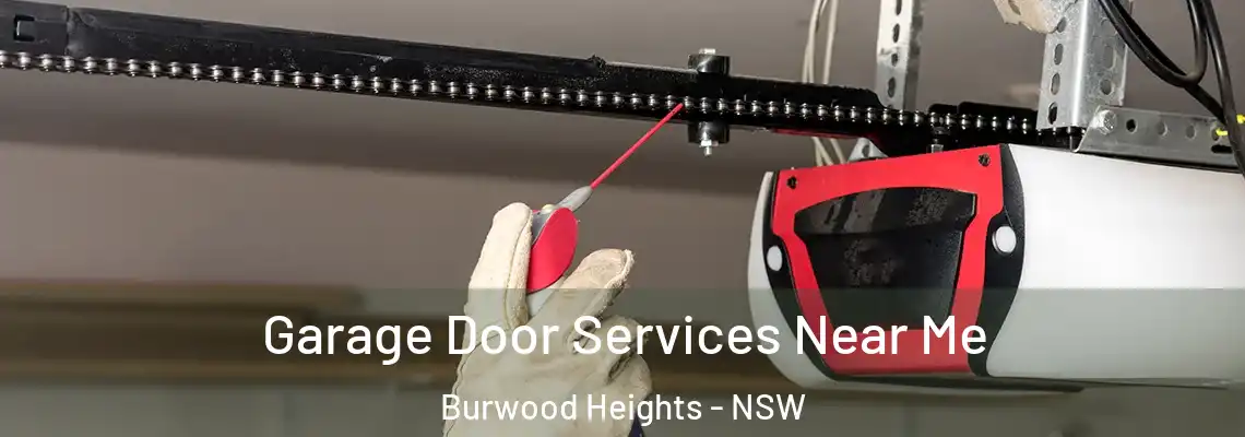 Garage Door Services Near Me Burwood Heights - NSW