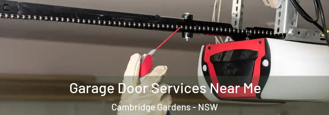 Garage Door Services Near Me Cambridge Gardens - NSW
