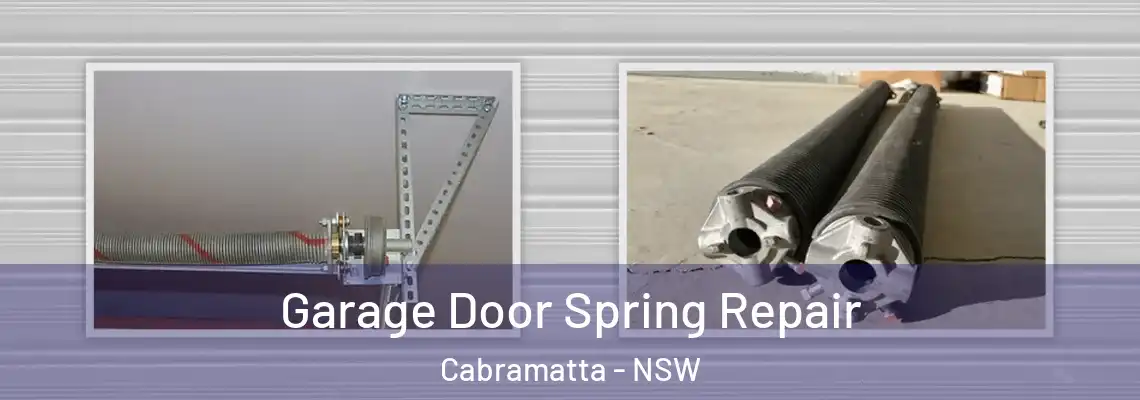 Garage Door Spring Repair Cabramatta - NSW