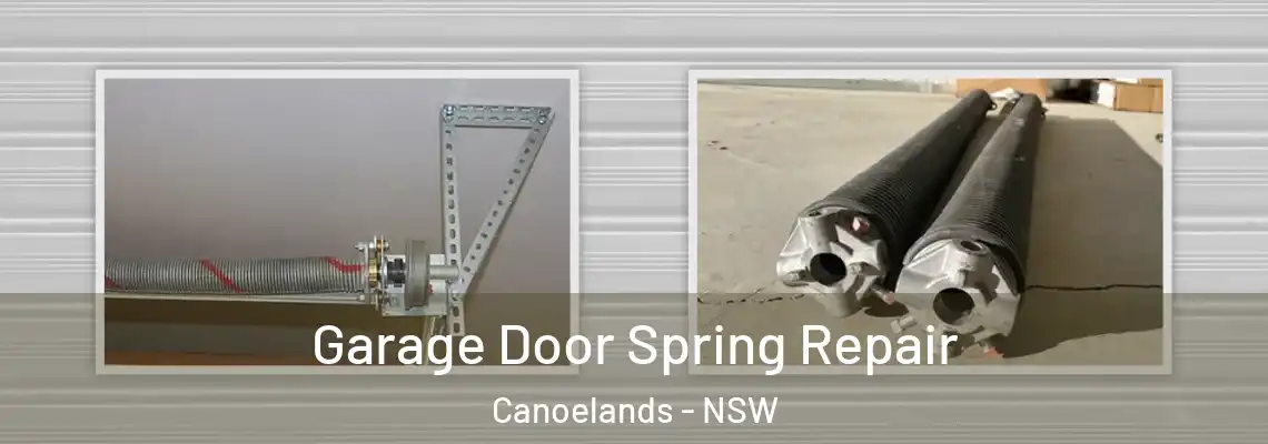 Garage Door Spring Repair Canoelands - NSW