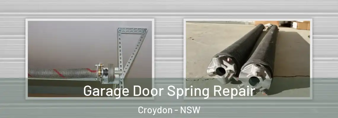 Garage Door Spring Repair Croydon - NSW