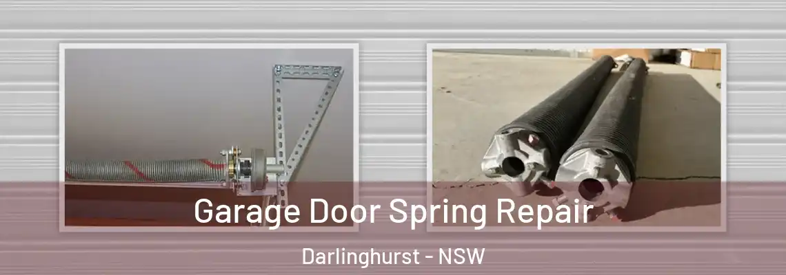 Garage Door Spring Repair Darlinghurst - NSW
