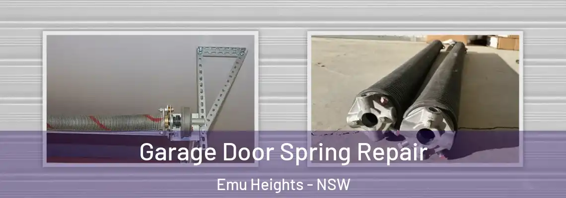 Garage Door Spring Repair Emu Heights - NSW