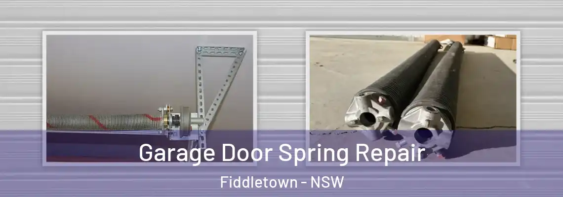 Garage Door Spring Repair Fiddletown - NSW