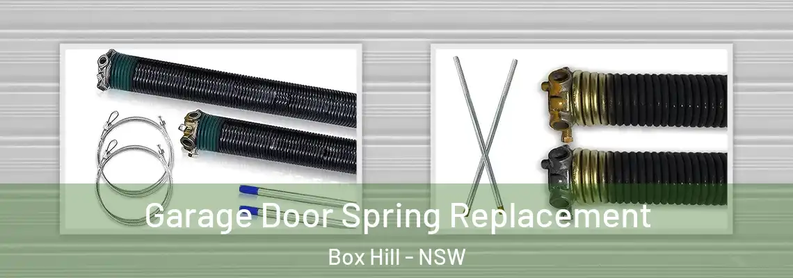 Garage Door Spring Replacement Box Hill - NSW