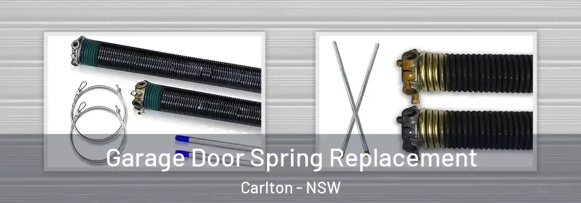 Garage Door Spring Replacement Carlton - NSW