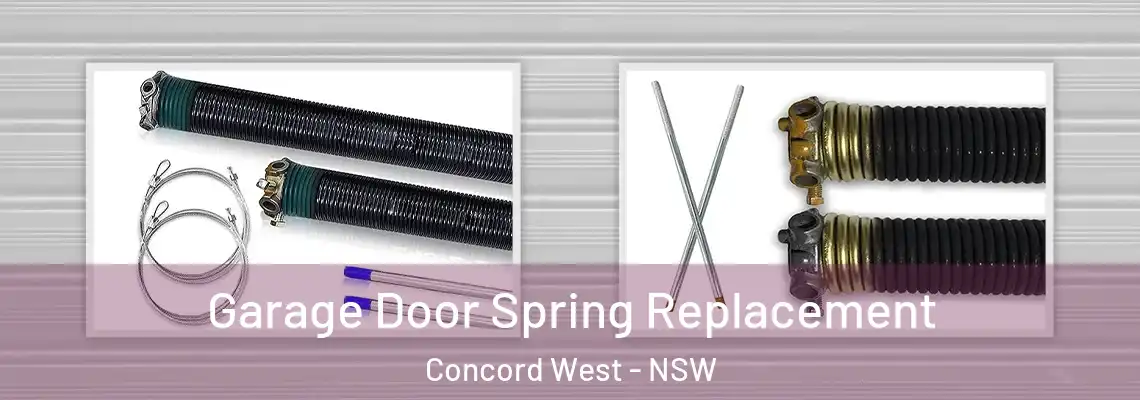 Garage Door Spring Replacement Concord West - NSW