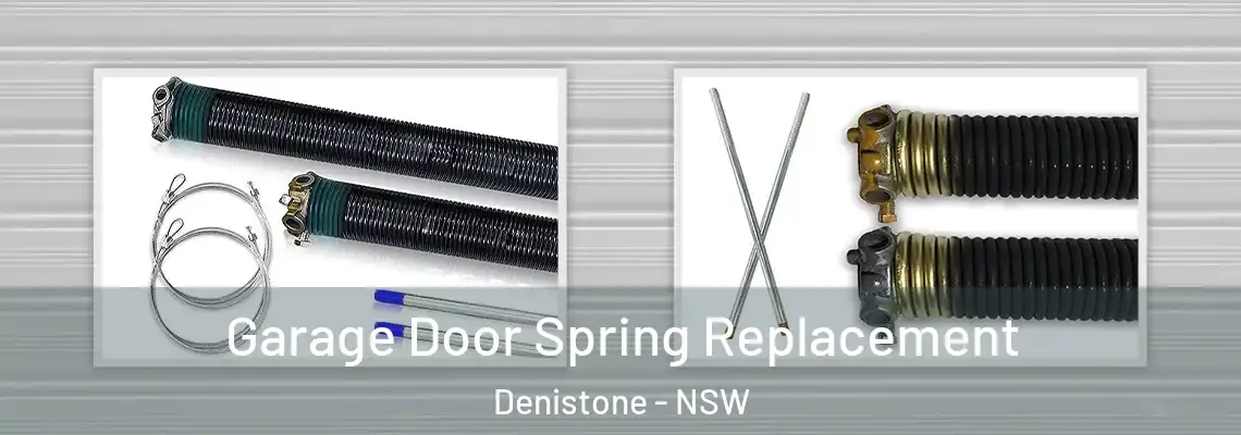 Garage Door Spring Replacement Denistone - NSW