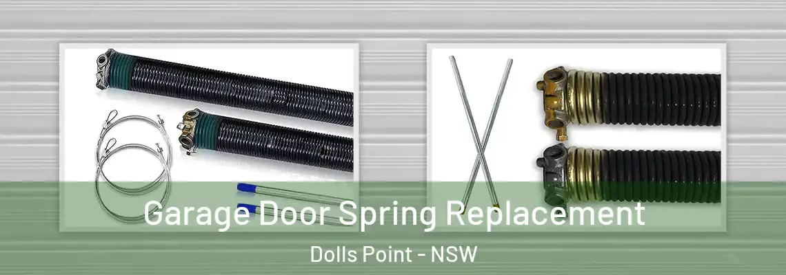 Garage Door Spring Replacement Dolls Point - NSW