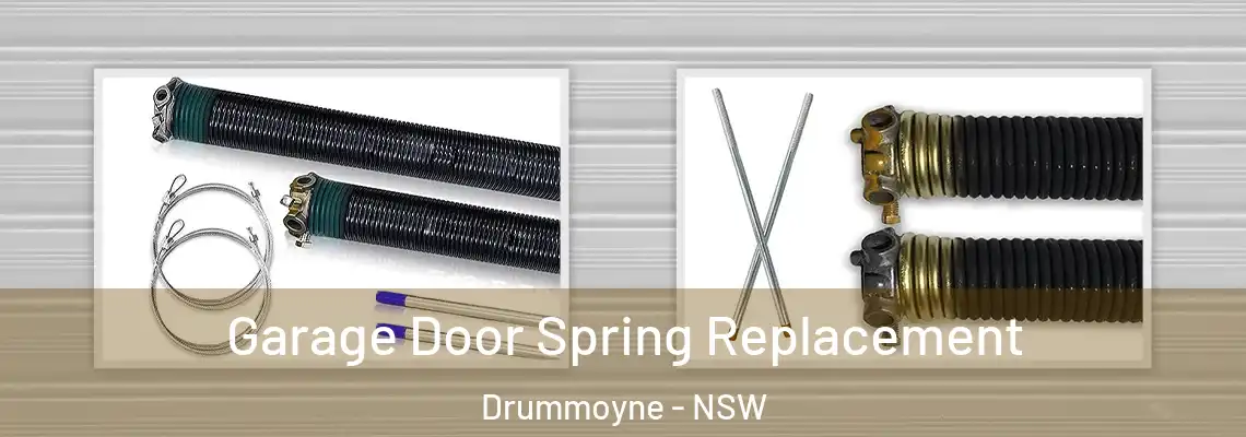 Garage Door Spring Replacement Drummoyne - NSW