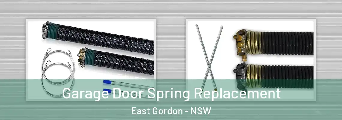 Garage Door Spring Replacement East Gordon - NSW