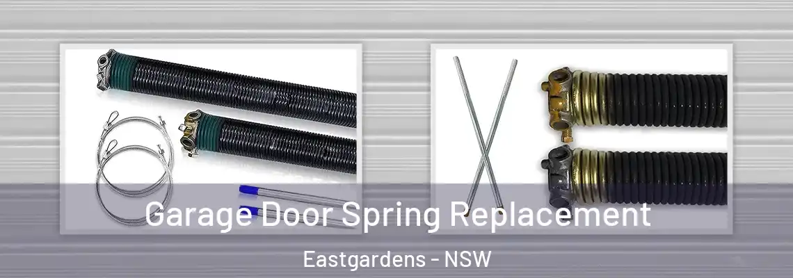 Garage Door Spring Replacement Eastgardens - NSW