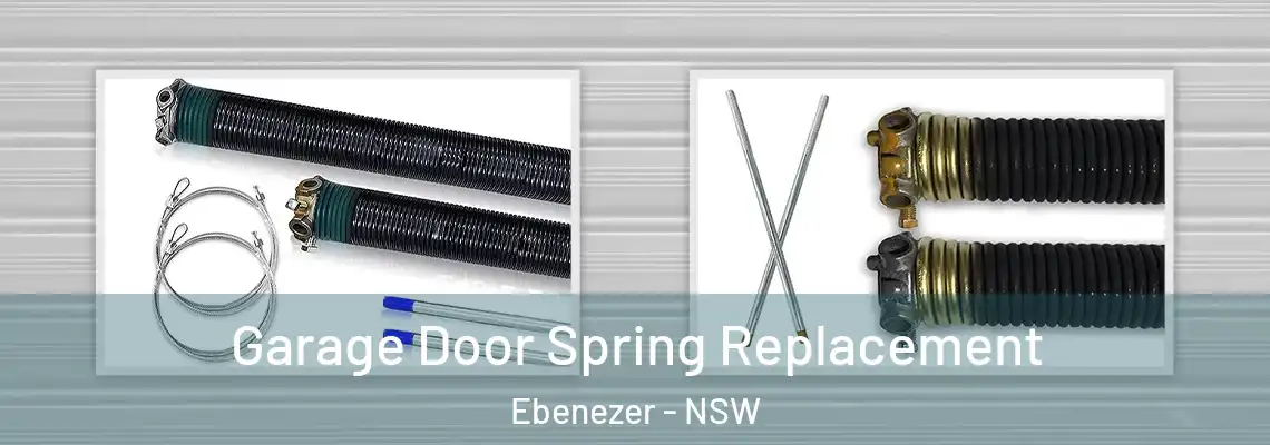 Garage Door Spring Replacement Ebenezer - NSW