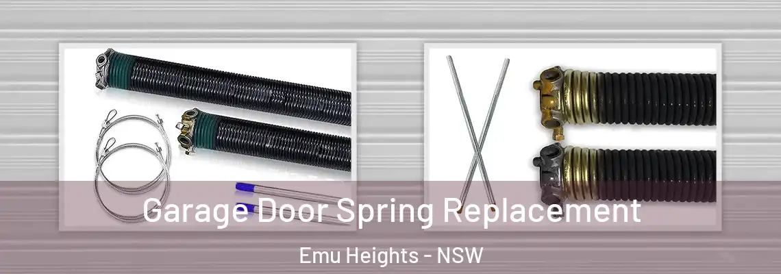 Garage Door Spring Replacement Emu Heights - NSW