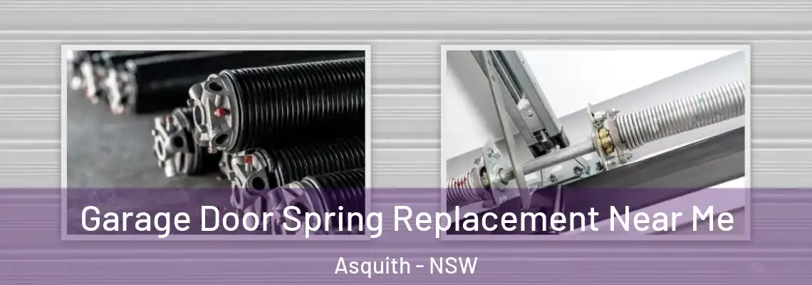 Garage Door Spring Replacement Near Me Asquith - NSW
