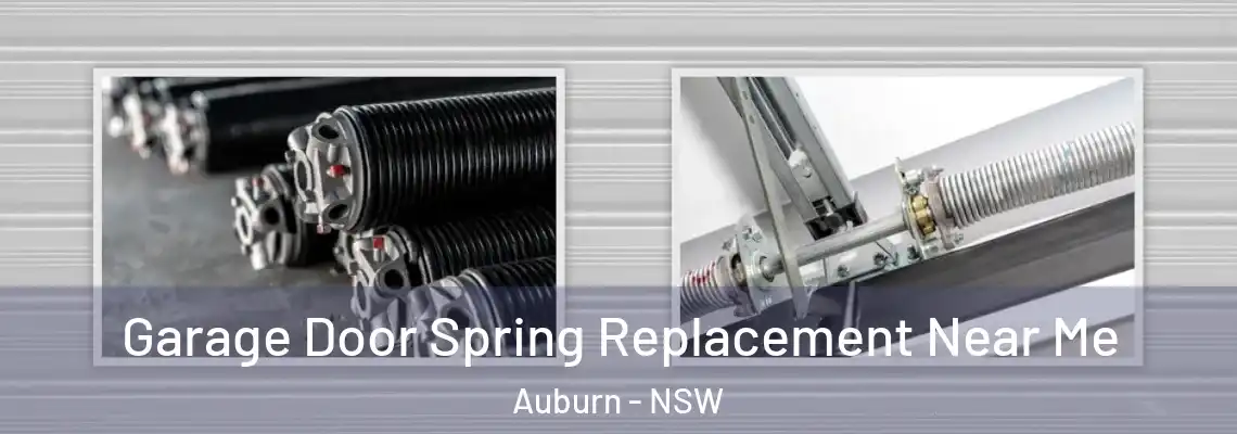 Garage Door Spring Replacement Near Me Auburn - NSW