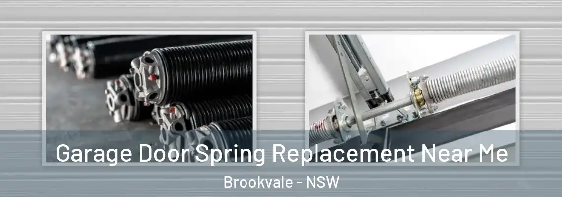 Garage Door Spring Replacement Near Me Brookvale - NSW