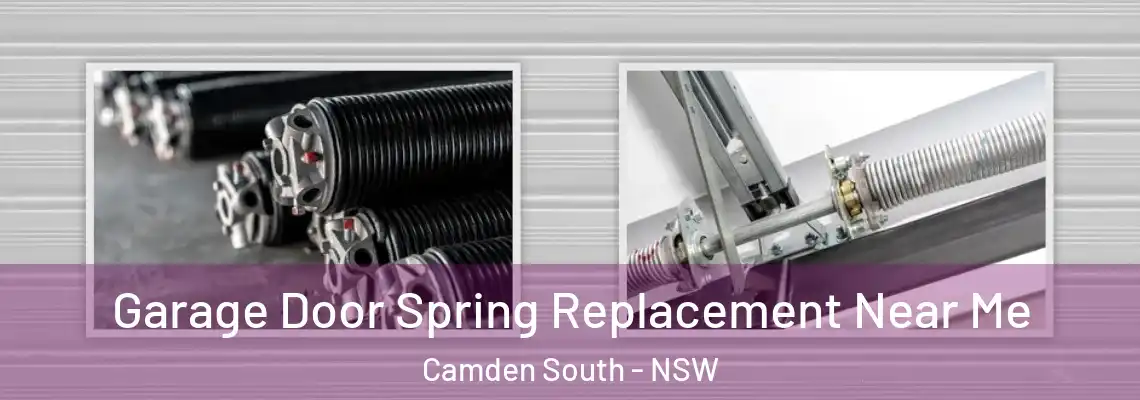 Garage Door Spring Replacement Near Me Camden South - NSW
