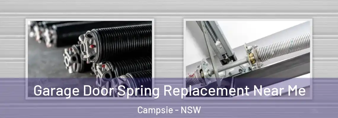  Garage Door Spring Replacement Near Me Campsie - NSW