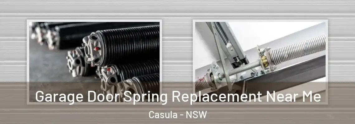 Garage Door Spring Replacement Near Me Casula - NSW