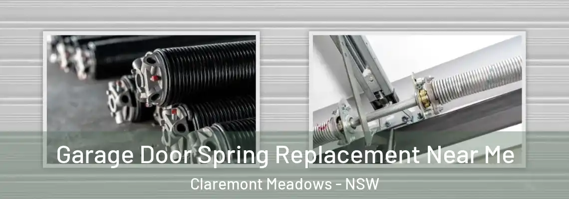 Garage Door Spring Replacement Near Me Claremont Meadows - NSW