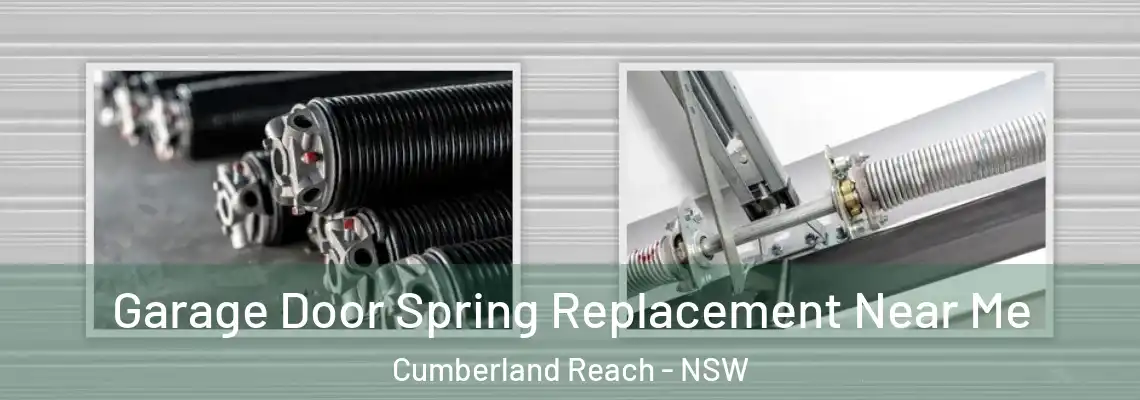 Garage Door Spring Replacement Near Me Cumberland Reach - NSW