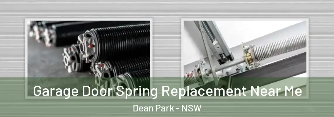 Garage Door Spring Replacement Near Me Dean Park - NSW