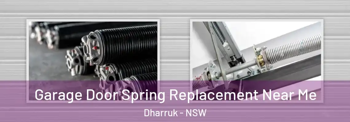 Garage Door Spring Replacement Near Me Dharruk - NSW