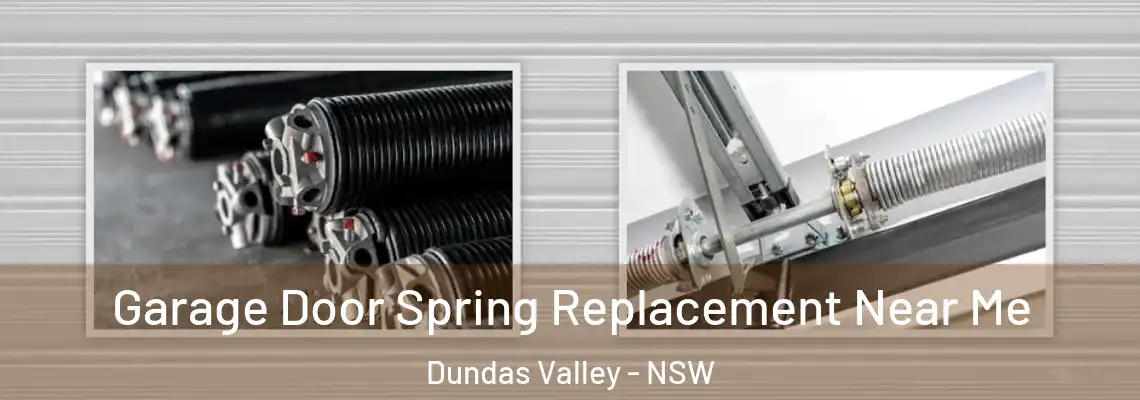 Garage Door Spring Replacement Near Me Dundas Valley - NSW