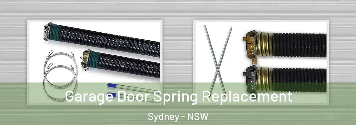 Garage Door Spring Replacement Sydney - NSW