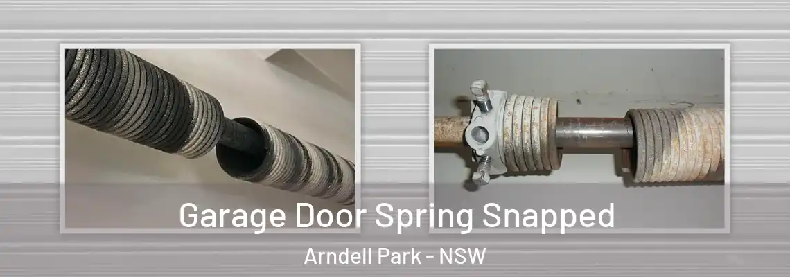 Garage Door Spring Snapped Arndell Park - NSW
