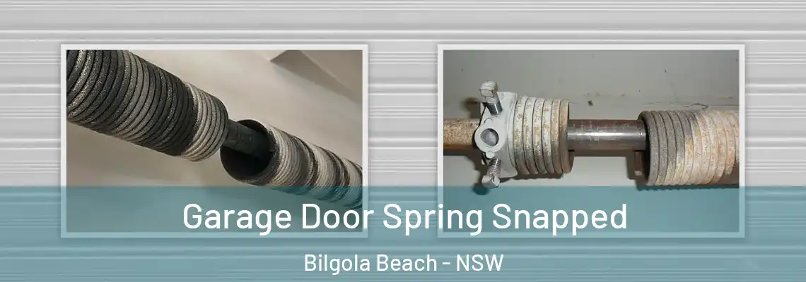 Garage Door Spring Snapped Bilgola Beach - NSW