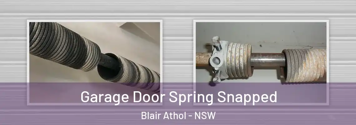 Garage Door Spring Snapped Blair Athol - NSW