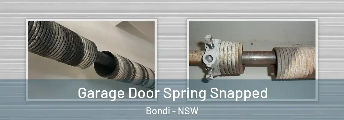 Garage Door Spring Snapped Bondi - NSW