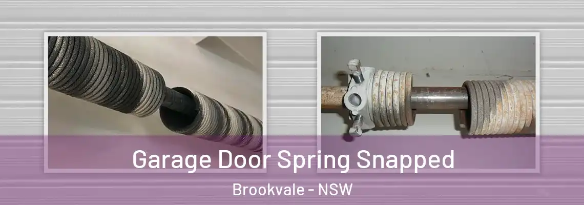 Garage Door Spring Snapped Brookvale - NSW