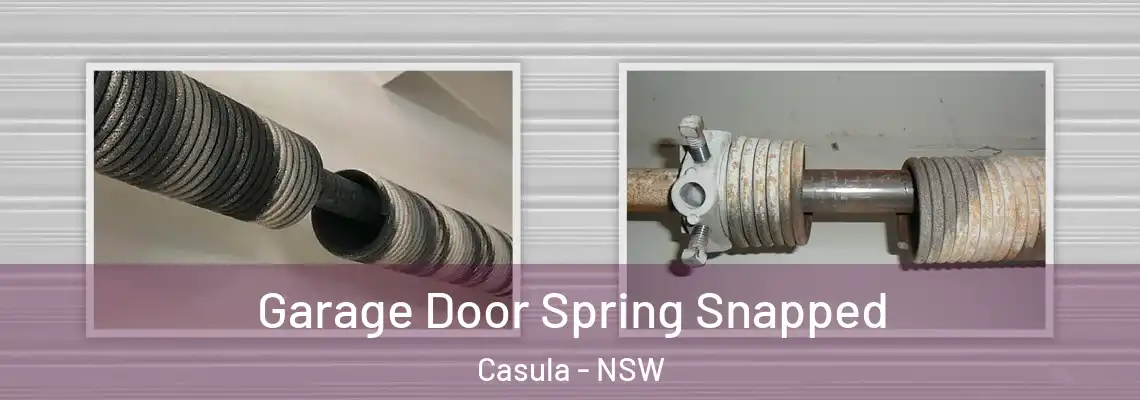  Garage Door Spring Snapped Casula - NSW