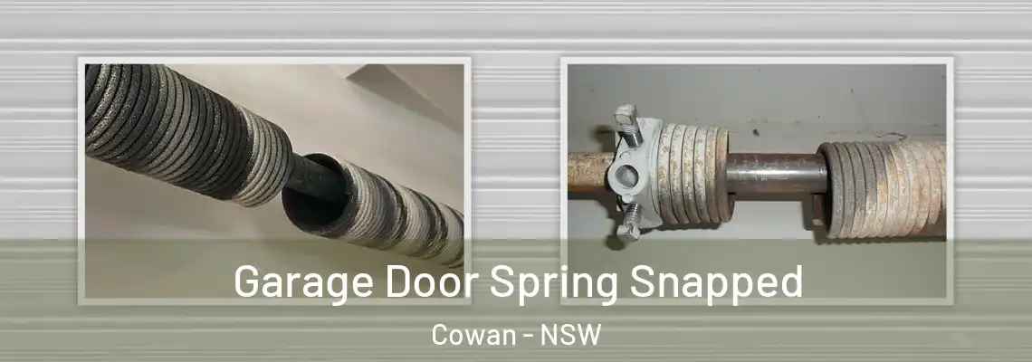 Garage Door Spring Snapped Cowan - NSW