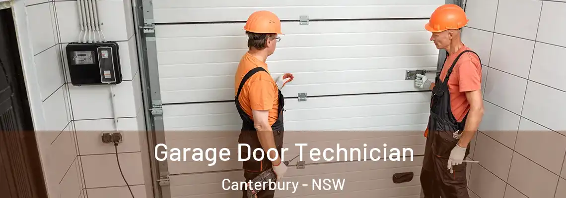 Garage Door Technician Canterbury - NSW