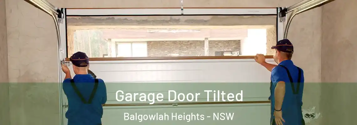 Garage Door Tilted Balgowlah Heights - NSW