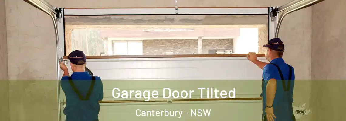 Garage Door Tilted Canterbury - NSW