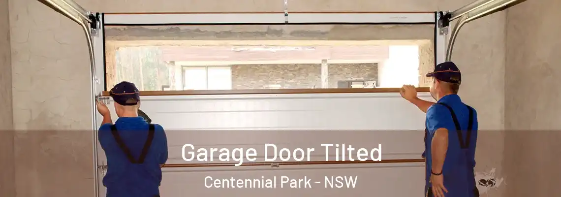 Garage Door Tilted Centennial Park - NSW