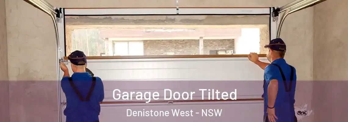 Garage Door Tilted Denistone West - NSW