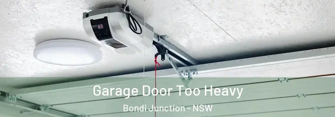 Garage Door Too Heavy Bondi Junction - NSW