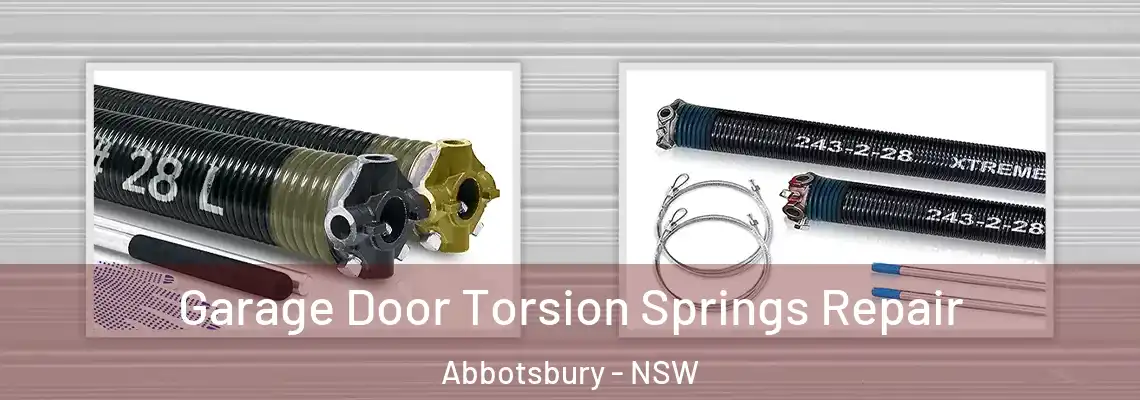 Garage Door Torsion Springs Repair Abbotsbury - NSW