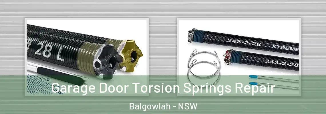 Garage Door Torsion Springs Repair Balgowlah - NSW